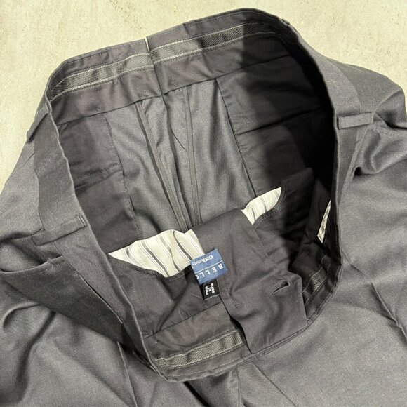 Luigi Bianchi Mantova Su Misura Dress Pants Guabello 130s Wool Trousers 42x30 - Picture 4 of 14